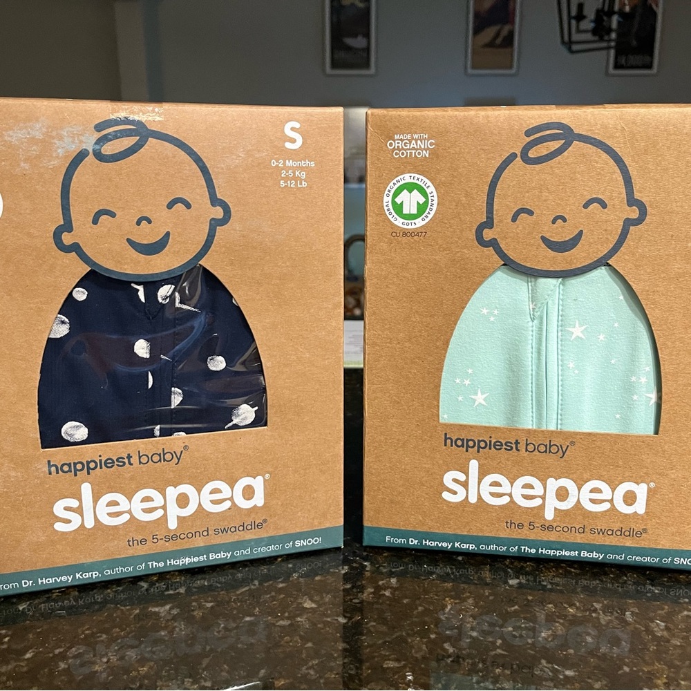 Happiest Baby Sleepea Swaddle (not for SNOO) -Size Small